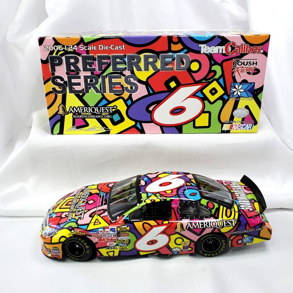Mark Martin #6 NASCAR 2006 Team Caliber 1:24 Die-Cast Soaring Dreams 1 of 3600